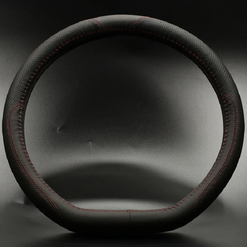 Hot top layer cow genuine leather car wheel covers Men D style design Covers for 15 inch size steering wheel case car styling
Hot top layer cow genuine leather car wheel covers Men D style design Covers for 15 inch size steering wheel case car styling