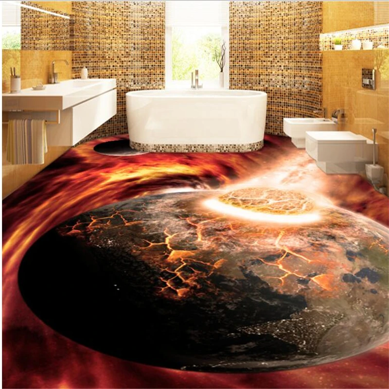 beibehang 3D personalized custom floor stickers fantasy cool sky outdoor visual impact three - dimensional tile painting
beibehang 3D personalized custom floor stickers fantasy cool sky outdoor visual impact three - dimensional tile painting