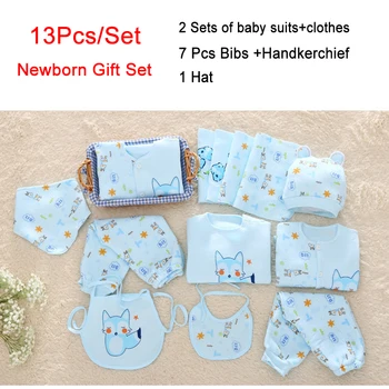 HPBBKD Newborn Baby Gift Set 13Pcs/lot Toddler Set Unisex Infant Cotton Clothing Baby Bib Hat Baby Outfits For 0-6 Month TZ-029
HPBBKD Newborn Baby Gift Set 13Pcs/lot Toddler Set Unisex Infant Cotton Clothing Baby Bib Hat Baby Outfits For 0-6 Month TZ-029