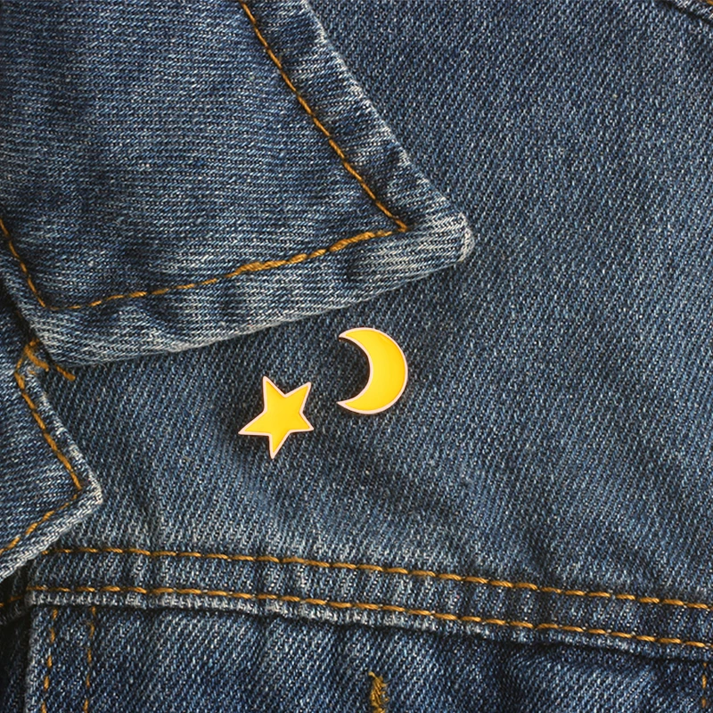 Cartoon Brooches Moon Star Set Enamel Pin Denim Jackets Lapel Pins Button Badge Men Women Backpack Badges Jewelry Friends Gifts
Cartoon Brooches Moon Star Set Enamel Pin Denim Jackets Lapel Pins Button Badge Men Women Backpack Badges Jewelry Friends Gifts