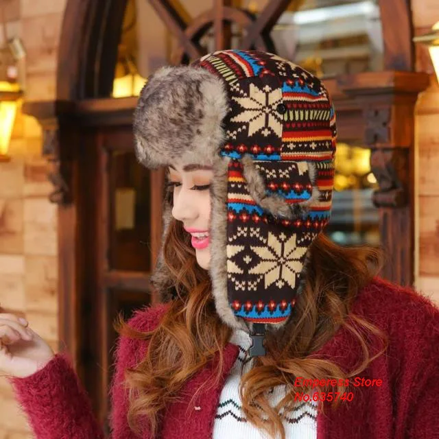Winter Hats For Men Women Bomber Hat Fur Hat With Ears Cap With Ear Flags Russian Hat Gorras Chapeu Snow Caps Earflap 2
Winter Hats For Men Women Bomber Hat Fur Hat With Ears Cap With Ear Flags Russian Hat Gorras Chapeu Snow Caps Earflap 2