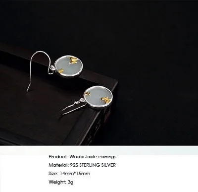 agate silver earrings for girls 7