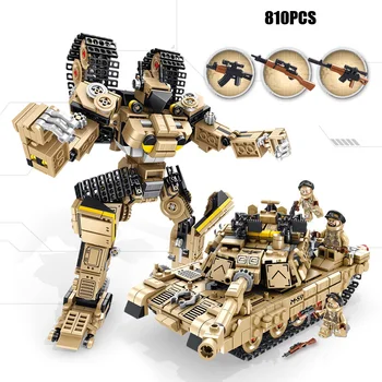 Future military M1A2 Abrams Main Battle Tank transformation robot 2in1 batisbricks building block ww2 army figures bricks toys
Future military M1A2 Abrams Main Battle Tank transformation robot 2in1 batisbricks building block ww2 army figures bricks toys