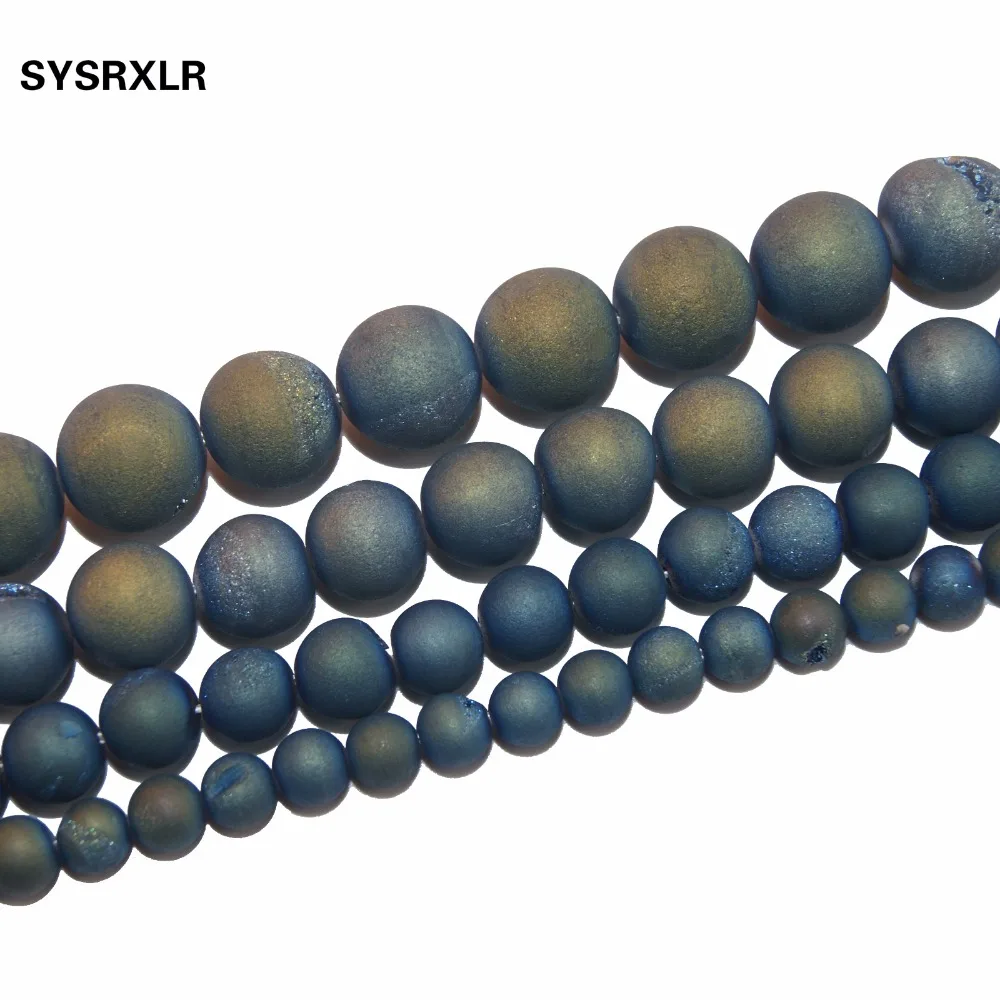 New Natural Stone Beads 6/8/10/12 MM Beads Round Brilliant Opaque Blue Satin Branelli Loosened For Diy Jewelry Making Bracelet
New Natural Stone Beads 6/8/10/12 MM Beads Round Brilliant Opaque Blue Satin Branelli Loosened For Diy Jewelry Making Bracelet