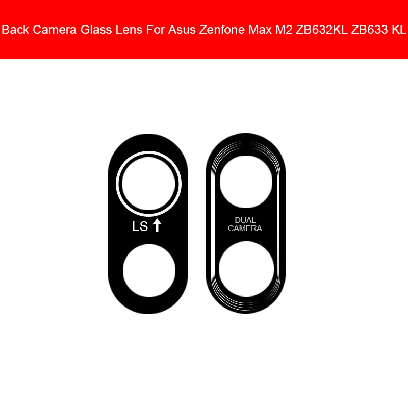 Rear Camera Glass Lens For ASUS ZENFONE MAX M2 ZB632KL ZB633KL Back Camera Glass Lens Cover Big Camera Housing Replacement
Rear Camera Glass Lens For ASUS ZENFONE MAX M2 ZB632KL ZB633KL Back Camera Glass Lens Cover Big Camera Housing Replacement