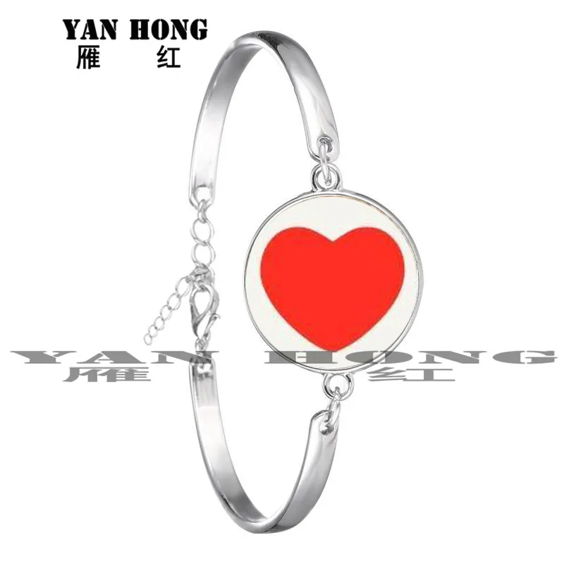 Fashionable and beautiful bracelet. Glass crystal 18 mm. Handmade. Geometric elements, red heart painting. It's meaningful jewel
Fashionable and beautiful bracelet. Glass crystal 18 mm. Handmade. Geometric elements, red heart painting. It's meaningful jewel