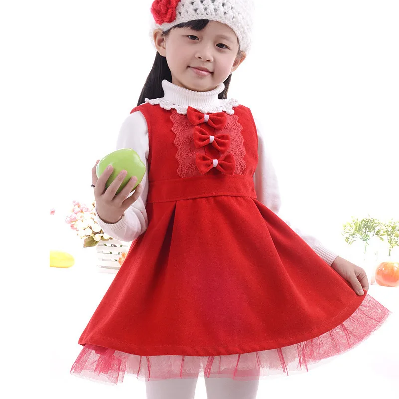 Red Winter Kids Dresses for Girls Vest Bow Lolita Style Vestidos For 2 3 4 6 8 10 Year Old 2018 Girls Clothes RKD185009
Red Winter Kids Dresses for Girls Vest Bow Lolita Style Vestidos For 2 3 4 6 8 10 Year Old 2018 Girls Clothes RKD185009