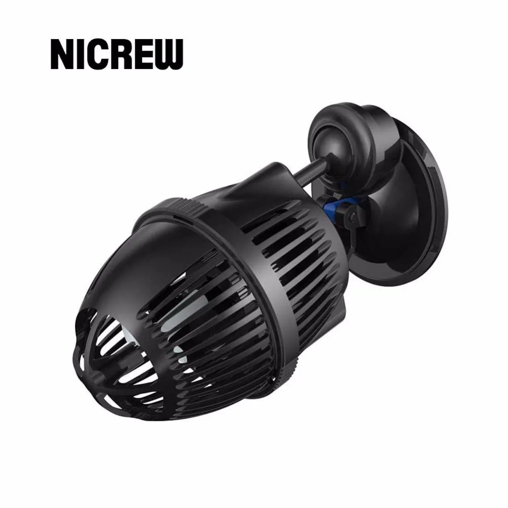 Nicrew Mini Wave Maker Wavemaker Pump for Aquarium Fish Tank 660GPH Suction Cup Base Submersible Circulation
Nicrew Mini Wave Maker Wavemaker Pump for Aquarium Fish Tank 660GPH Suction Cup Base Submersible Circulation