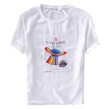 New Italy style real picture linen and cotton brand t shirt men summer casual white t-shirt mens fashion tops tshirt male camisa
New Italy style real picture linen and cotton brand t shirt men summer casual white t-shirt mens fashion tops tshirt male camisa