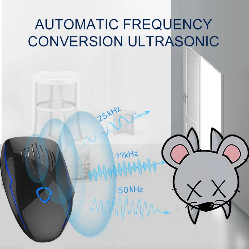New Sale US Plug Electronic Mosquito Repellent Indoor Cockroach Mosquito Insect Killer Rodent Against Ultrasonic Pest Repeller
New Sale US Plug Electronic Mosquito Repellent Indoor Cockroach Mosquito Insect Killer Rodent Against Ultrasonic Pest Repeller
