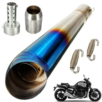 For Street Bike for Dirt Bike for Honda for Yamaha 51mm Blue Motorcycle Scooter Stainless Steel Exhaust Muffler Pipe Tip Slip
For Street Bike for Dirt Bike for Honda for Yamaha 51mm Blue Motorcycle Scooter Stainless Steel Exhaust Muffler Pipe Tip Slip