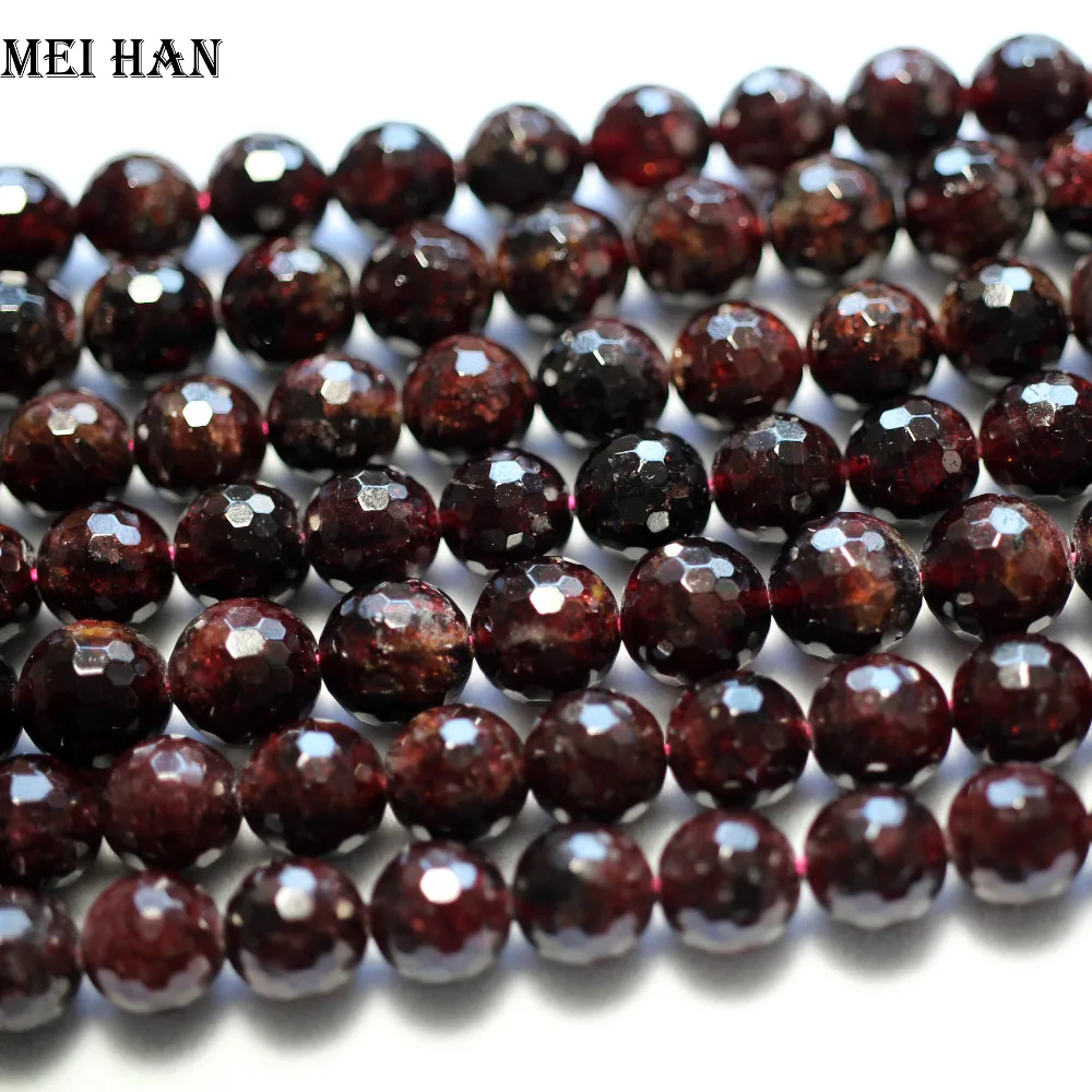 Meihan wholesaleg popular (2 strands/set) natural 9.4-10mm Red garnett faceted round loose beads for jewelry diy making
Meihan wholesaleg popular (2 strands/set) natural 9.4-10mm Red garnett faceted round loose beads for jewelry diy making