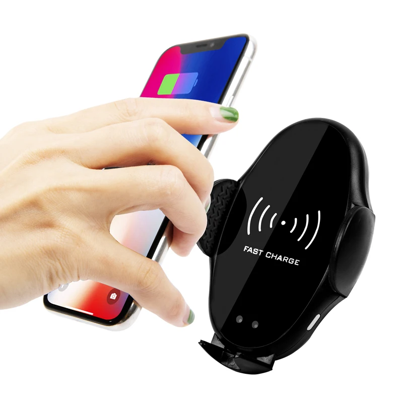 10W Wireless Car Charger automatic clamp Air Vent Mount Phone Holder For iPhone XS Max Samsung S9 Xiaomi MIX Huawei Mate Pro 20
10W Wireless Car Charger automatic clamp Air Vent Mount Phone Holder For iPhone XS Max Samsung S9 Xiaomi MIX Huawei Mate Pro 20