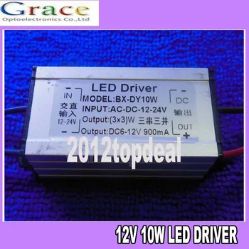 10PCS AC/DC 12V - 24V 10W High power LED Driver for 10W 3x3W led 900mA waterproof
10PCS AC/DC 12V - 24V 10W High power LED Driver for 10W 3x3W led 900mA waterproof