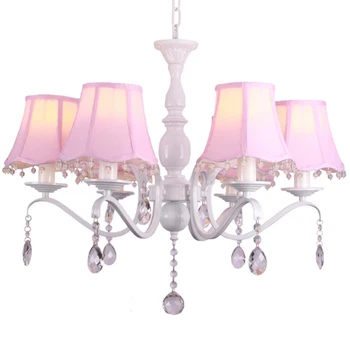 Children's room chandelier Korean garden crystal lamp European modern minimalist pink princess girl bedroom chandelier
Children's room chandelier Korean garden crystal lamp European modern minimalist pink princess girl bedroom chandelier