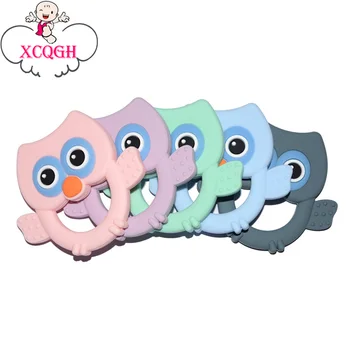 XCQGH 1pc Owl Baby Silicone Teether Carton Bird Baby Chew Toys Teething Perle Silicone Beads BPA Free Chewable For Jewelry
XCQGH 1pc Owl Baby Silicone Teether Carton Bird Baby Chew Toys Teething Perle Silicone Beads BPA Free Chewable For Jewelry