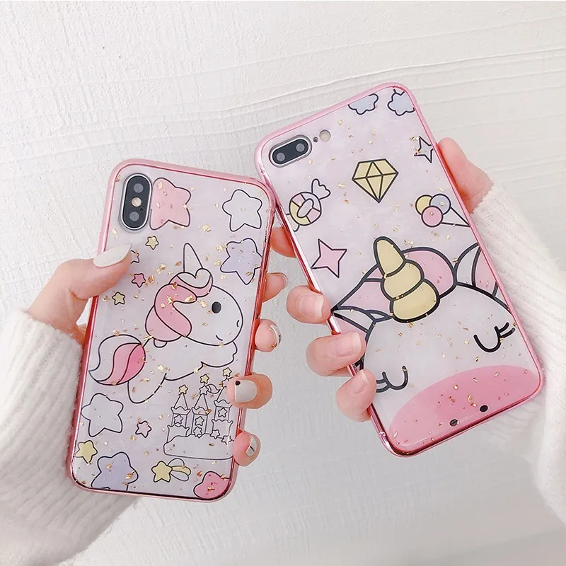 Glitter Unicorn TPU Soft Shockproof Case For iPhone 7 8 Plus Case For iPhone X XS Max XR 6s 6 7 8 Plus Phone Cover Skin Funda
Glitter Unicorn TPU Soft Shockproof Case For iPhone 7 8 Plus Case For iPhone X XS Max XR 6s 6 7 8 Plus Phone Cover Skin Funda