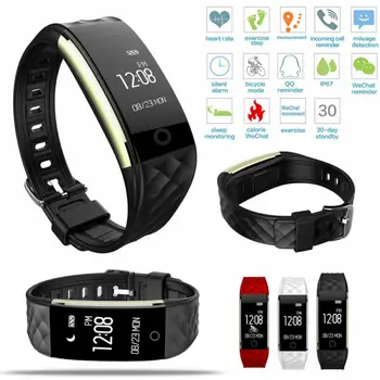 S2 Smart Bracelet Waterproof Bluetooth Smart Watch Sports Fitness Tracker Heart Rate Monitor Wristband 3E11
S2 Smart Bracelet Waterproof Bluetooth Smart Watch Sports Fitness Tracker Heart Rate Monitor Wristband 3E11