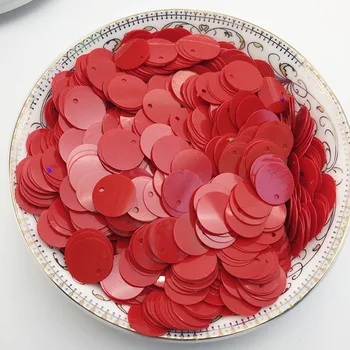 2000pcs Round Sequins 10mm PVC Flat Paillette For Arts Crafts Sewing Wedding DIY Decoration With 1 Side Hole Solid Red
2000pcs Round Sequins 10mm PVC Flat Paillette For Arts Crafts Sewing Wedding DIY Decoration With 1 Side Hole Solid Red