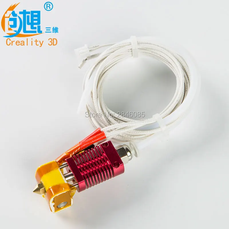 MK8 Assembled Extruder Hot End kit for Ender-3 Printer 1.75mm 0.4mm Nozzle printer aluminum heating block
MK8 Assembled Extruder Hot End kit for Ender-3 Printer 1.75mm 0.4mm Nozzle printer aluminum heating block
