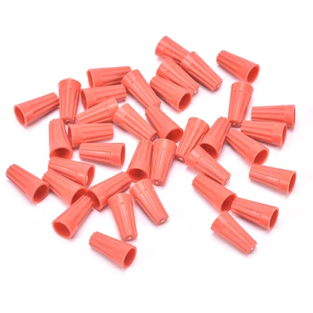 1000PCS P1 Standard Type Connector Electrical Wire Twist Nut Connector Terminals Cap Spring Insert Assortment Red Hot Sale
1000PCS P1 Standard Type Connector Electrical Wire Twist Nut Connector Terminals Cap Spring Insert Assortment Red Hot Sale