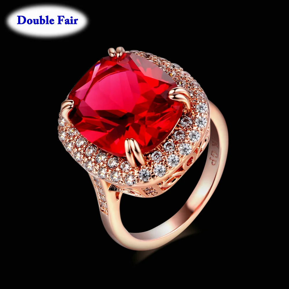 Classic Round Big Red Crystal & Cubic Zirconia Rose Gold Color Wedding Rings For Women Brand Jewelry DWR199
Classic Round Big Red Crystal & Cubic Zirconia Rose Gold Color Wedding Rings For Women Brand Jewelry DWR199