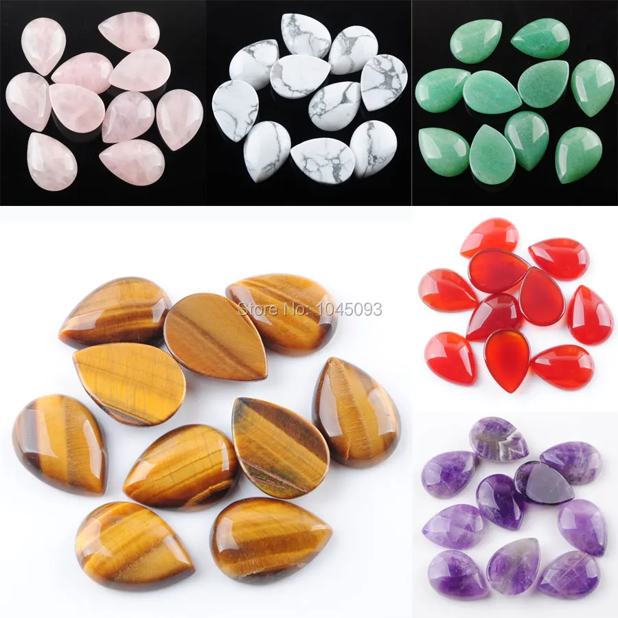 YOWOST Free Shipping Natural Gem Stone Teardrop Cabochon CAB No Hole Jewelry 18x25x6MM 5PCS/Lot QBU318
YOWOST Free Shipping Natural Gem Stone Teardrop Cabochon CAB No Hole Jewelry 18x25x6MM 5PCS/Lot QBU318