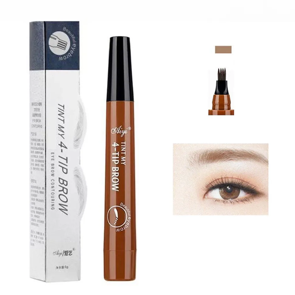 Hot Tattoo Eyebrow Pencils Waterproof Fork tip Eyebrow Tattoo Pen 4 Head Fine Sketch Professional Cosmetic Olowek do brwi
Hot Tattoo Eyebrow Pencils Waterproof Fork tip Eyebrow Tattoo Pen 4 Head Fine Sketch Professional Cosmetic Olowek do brwi