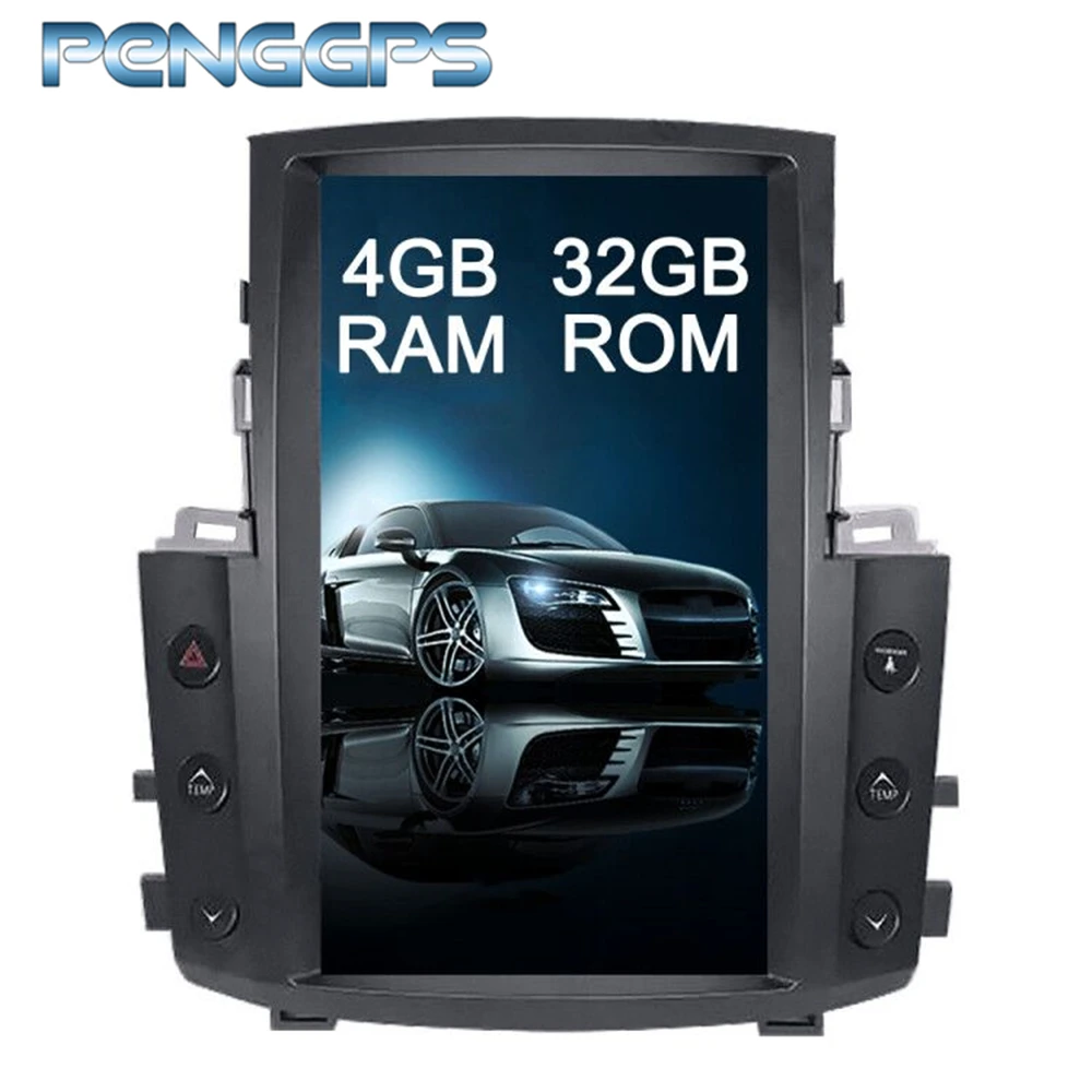 6 Core Android 8.1 Tesla Vertical Screen for Lexus LX570 2007-2015 GPS Navigation 4G+32G DVD Player Built-in CarPlay 4K Headunit
6 Core Android 8.1 Tesla Vertical Screen for Lexus LX570 2007-2015 GPS Navigation 4G+32G DVD Player Built-in CarPlay 4K Headunit
