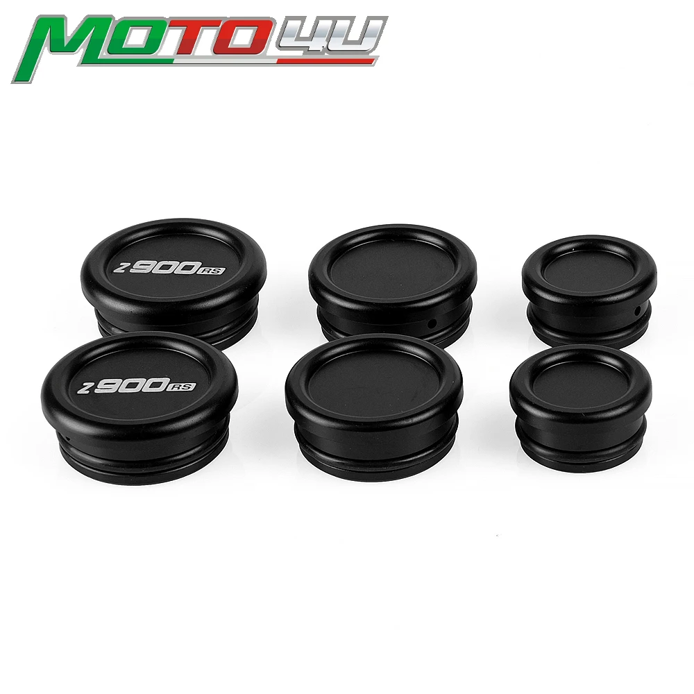 MOTO4U 6pcs for Kawasaki Z900RS 2018 2019 Motorcycle Frame End Caps Blanking Plugs Aluminum Chrome Silver and Black
MOTO4U 6pcs for Kawasaki Z900RS 2018 2019 Motorcycle Frame End Caps Blanking Plugs Aluminum Chrome Silver and Black