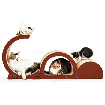 Cat scratch board corrugated paper claw board summer riding cold board cat climbing frame 3 piece set toy anti-scratch sofa
Cat scratch board corrugated paper claw board summer riding cold board cat climbing frame 3 piece set toy anti-scratch sofa