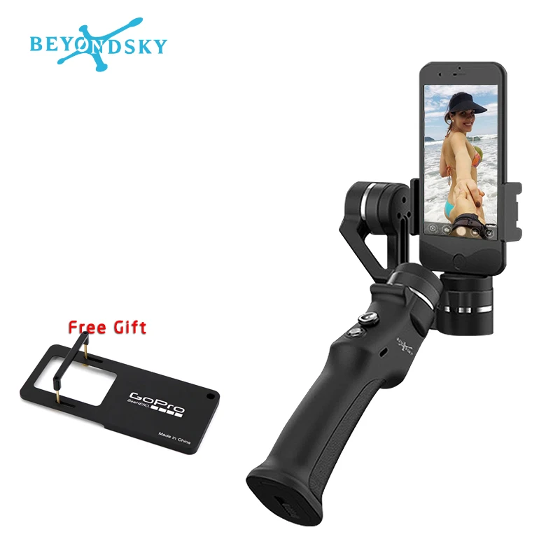 Beyondsky Eyemind Smartphone Handheld Gimbal with Free Adapter 3-Axis Stabilizer for Action Camera VS Zhiyun Smooth Q 4 iPhoneX
Beyondsky Eyemind Smartphone Handheld Gimbal with Free Adapter 3-Axis Stabilizer for Action Camera VS Zhiyun Smooth Q 4 iPhoneX