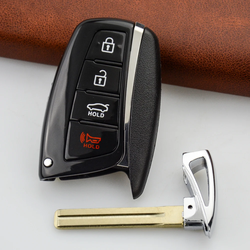 OkeyTech Replacement Auto Key Shell 4 Buttons Fit for Hyundai Genesis 2013-2015 Santa Fe Equus Azera Remote Control Parts
OkeyTech Replacement Auto Key Shell 4 Buttons Fit for Hyundai Genesis 2013-2015 Santa Fe Equus Azera Remote Control Parts