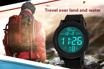 30M Waterproof New fashion Men's watch Digital sports electronic clock часы мужские relogio masculino Boy LCD Date Rubber H51
30M Waterproof New fashion Men's watch Digital sports electronic clock часы мужские relogio masculino Boy LCD Date Rubber H51