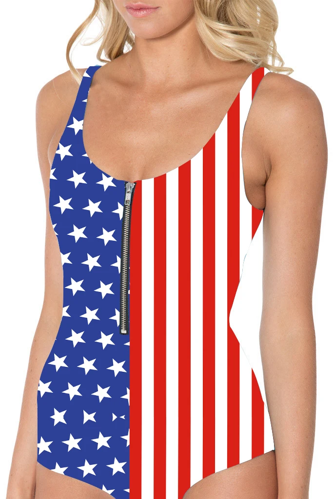 S To 3XL US DOLLAR Cash Printed Swimming Suit For Women American Flag Blue-Red One Piece Swimsuit With Zipper 4 Patterns
S To 3XL US DOLLAR Cash Printed Swimming Suit For Women American Flag Blue-Red One Piece Swimsuit With Zipper 4 Patterns