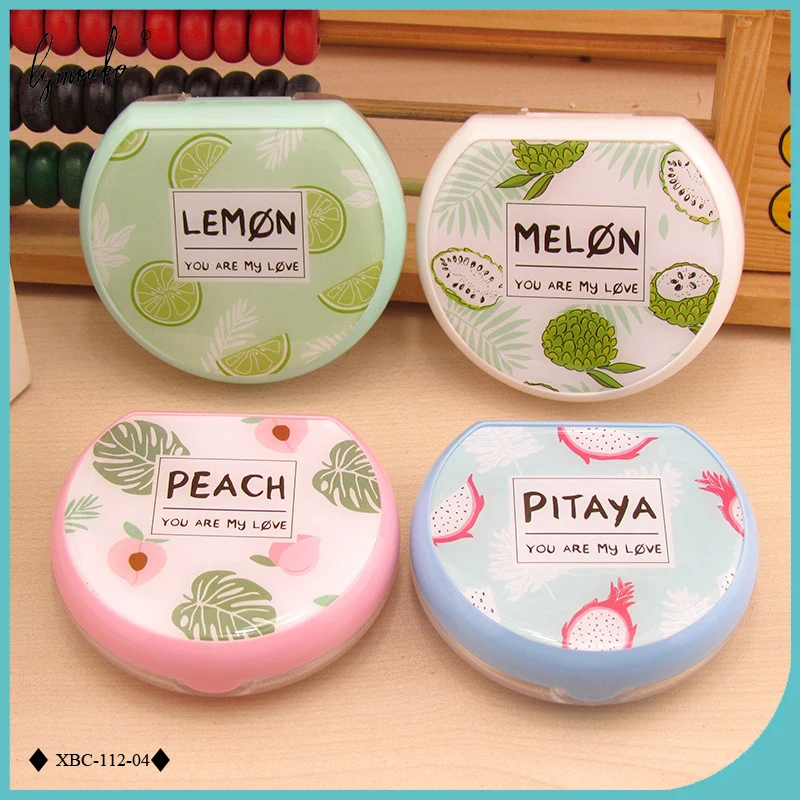 Lymouko New Style Sector Fresh Fruit Patterns with Mirror Contact Lens Case for Gift Contact Lenses Box Eyewear Accessories
Lymouko New Style Sector Fresh Fruit Patterns with Mirror Contact Lens Case for Gift Contact Lenses Box Eyewear Accessories