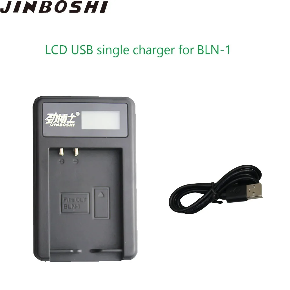 

JINBOSHI BLN-1 BLN1 LCD USB Single Rechargeable Battery Charger X1 for Olympus E-M5 OM-D E-M1 E-P5 Camera
