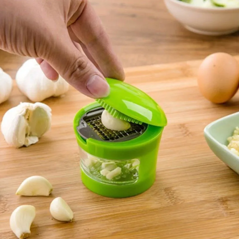 Garlic Grater Mini Portable ABS Stainless Steel Garlic Press Chopper Slicer Hand Presser Grinder Crusher Kitchen Tool
Garlic Grater Mini Portable ABS Stainless Steel Garlic Press Chopper Slicer Hand Presser Grinder Crusher Kitchen Tool