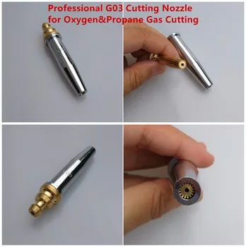 10pcs Professional G03 Cutting Nozzle 0.8mm-3.2mm for option Oxygen Propane Gas Cutting Nozzle Gas Cutting Machine Accessories
10pcs Professional G03 Cutting Nozzle 0.8mm-3.2mm for option Oxygen Propane Gas Cutting Nozzle Gas Cutting Machine Accessories