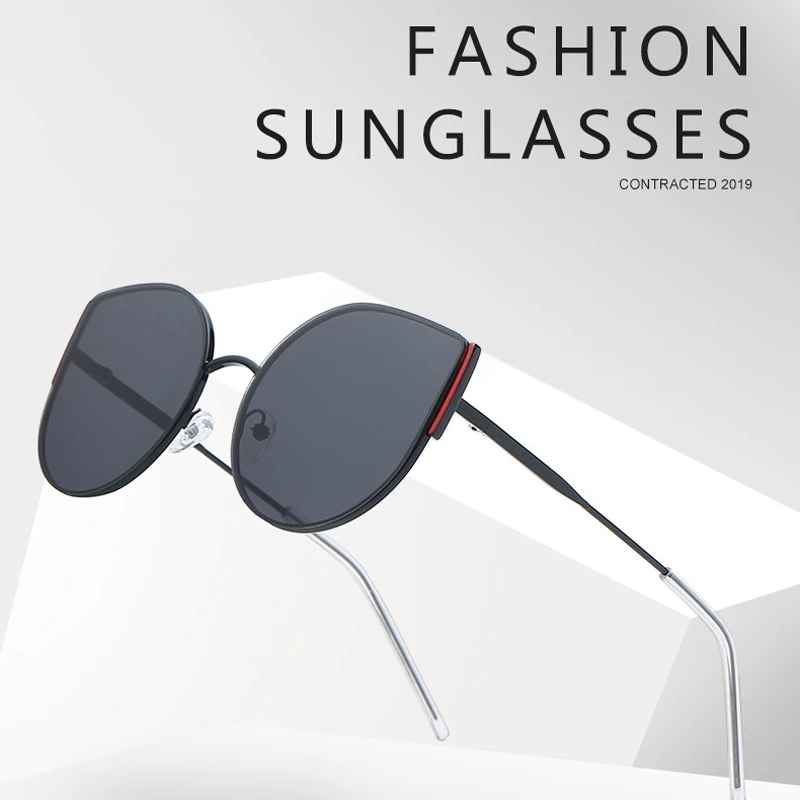 2019 New Cat Eye Sunglasses Women Retro Black Oversized Sunglasses Luxury Brand Designer Big Sun Glasses Ladies UV400 Oculos
2019 New Cat Eye Sunglasses Women Retro Black Oversized Sunglasses Luxury Brand Designer Big Sun Glasses Ladies UV400 Oculos