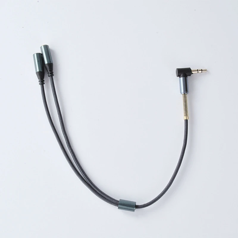 1PCS 3.5mm 1 To 2 Dual Y Audio Headset Jack Splitter Share Cable Adapter Golden Connector Earpiece for Earphone Headphone
1PCS 3.5mm 1 To 2 Dual Y Audio Headset Jack Splitter Share Cable Adapter Golden Connector Earpiece for Earphone Headphone