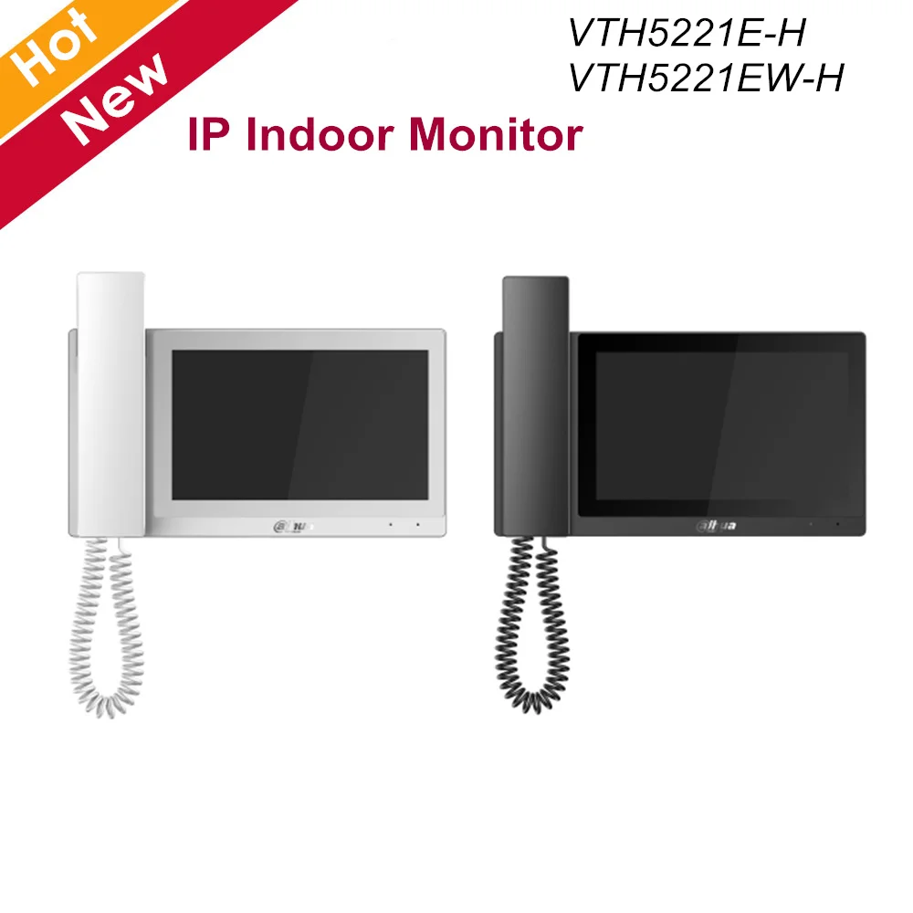 Dahua Video Intercoms IP Indoor Monitor 7"TFT Capacitive Touch Screen H.264 PoE Built-in Loudspeaker VTH5221E-H VTH5221EW-H
Dahua Video Intercoms IP Indoor Monitor 7"TFT Capacitive Touch Screen H.264 PoE Built-in Loudspeaker VTH5221E-H VTH5221EW-H