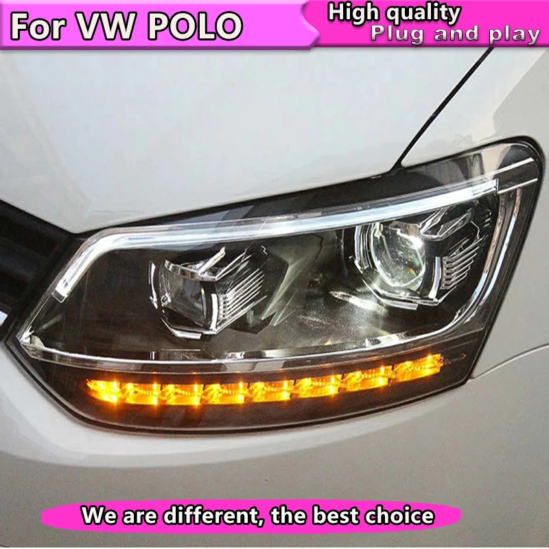 Car Styling for 2011-2018 VW Polo Headlights Dynamic turn signal New Polo LED Headlight DRL Bi Xenon Lens High Low Beam Parking
Car Styling for 2011-2018 VW Polo Headlights Dynamic turn signal New Polo LED Headlight DRL Bi Xenon Lens High Low Beam Parking