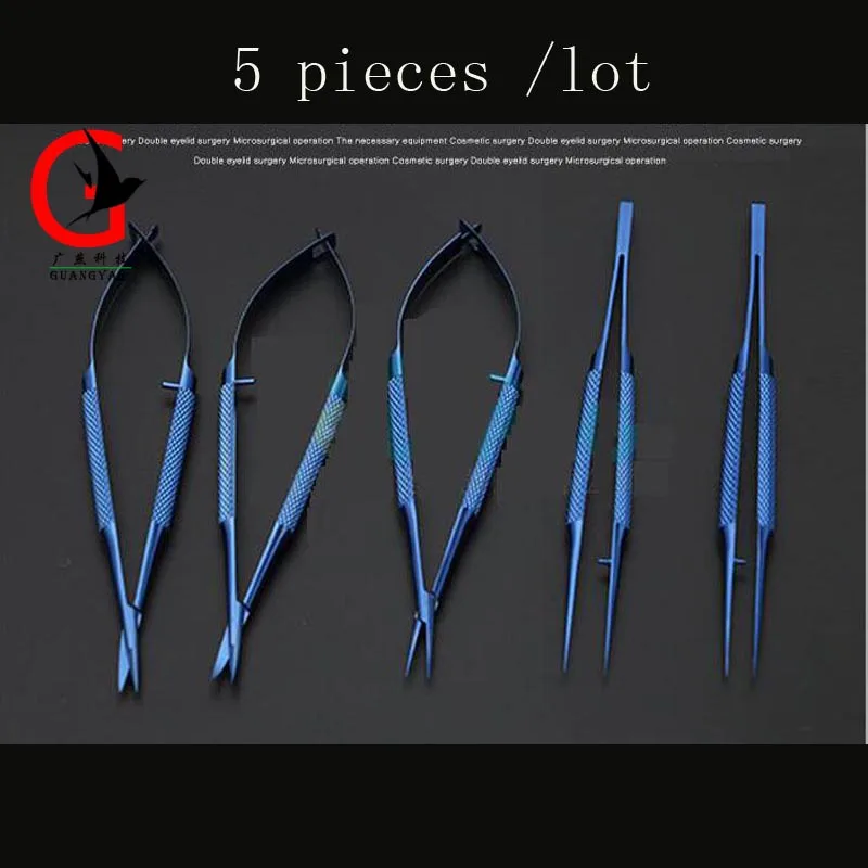 Titanium forceps 2pcs micro scissors 2psc Needle Holder 1pcs 14cm microscopic instruments Package
Titanium forceps 2pcs micro scissors 2psc Needle Holder 1pcs 14cm microscopic instruments Package