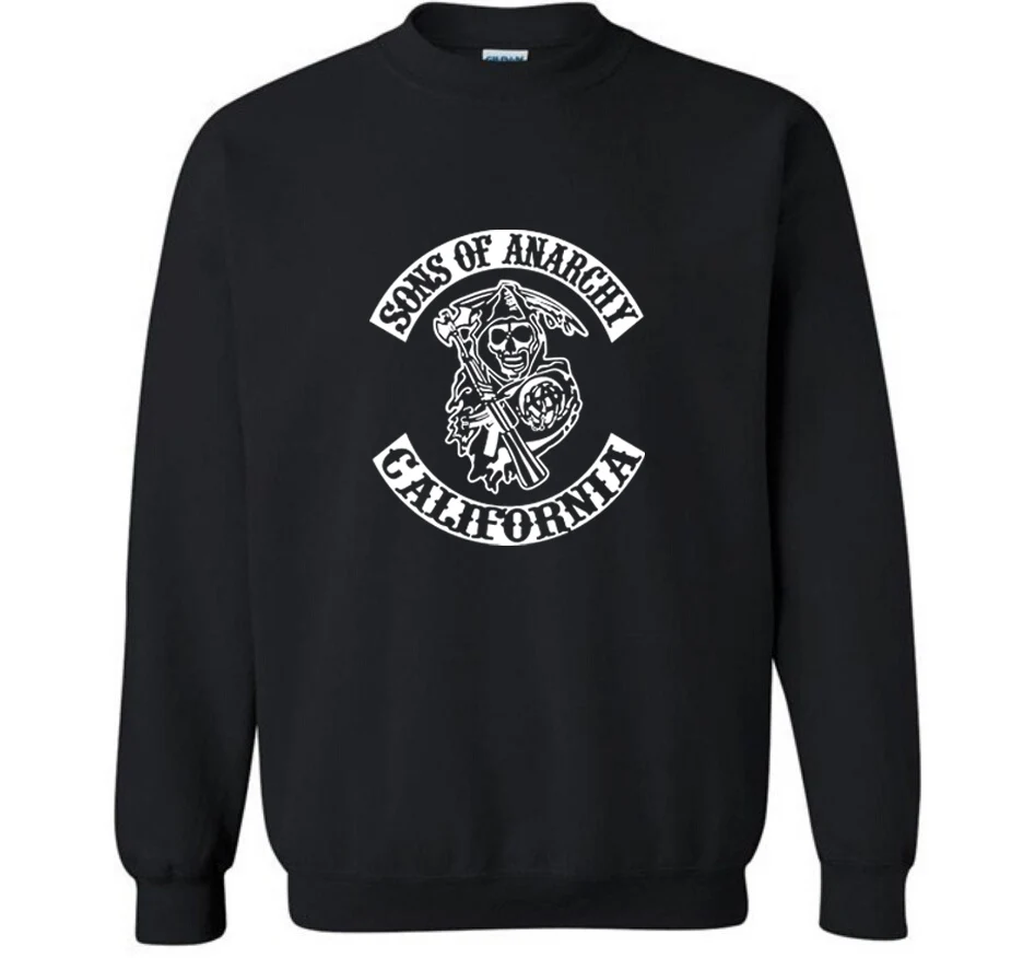 SOA Sons of anarchy the child new Fashion SAMCRO Men Sportswear Hoodies Male Casual Sweatshirt pullover Fleece HipHop Warm Hoody
SOA Sons of anarchy the child new Fashion SAMCRO Men Sportswear Hoodies Male Casual Sweatshirt pullover Fleece HipHop Warm Hoody