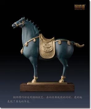 Excellent good luck, business office success, good luck, effective amulet, money painting, Vintage horse bronze art sculpture
Excellent good luck, business office success, good luck, effective amulet, money painting, Vintage horse bronze art sculpture