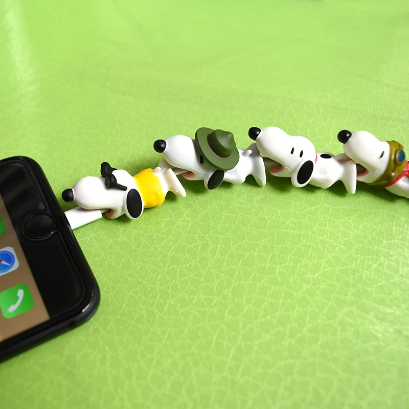 Cute Cartoon Snooby Take a Bite USB Cable Protector for iPhone Safe Cable Organizer Data Line Charging Silicone Protection
Cute Cartoon Snooby Take a Bite USB Cable Protector for iPhone Safe Cable Organizer Data Line Charging Silicone Protection