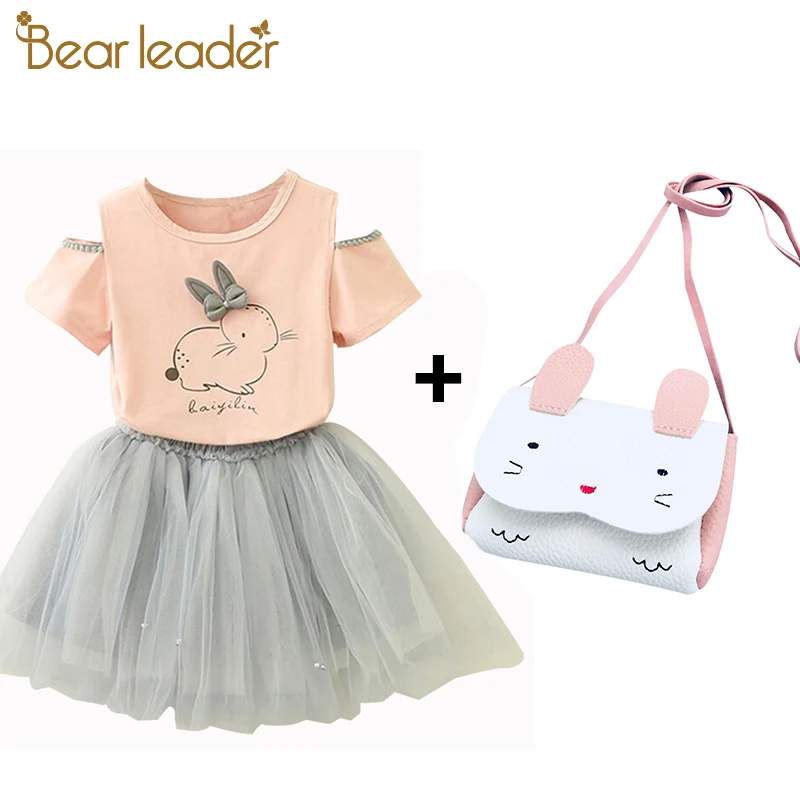 Bear Leader Girls Clothing Sets Summer New Fashion Suit Rabbit Bunny Shoulder + Tutu Skirt For 2-6 Years Old
Bear Leader Girls Clothing Sets Summer New Fashion Suit Rabbit Bunny Shoulder + Tutu Skirt For 2-6 Years Old