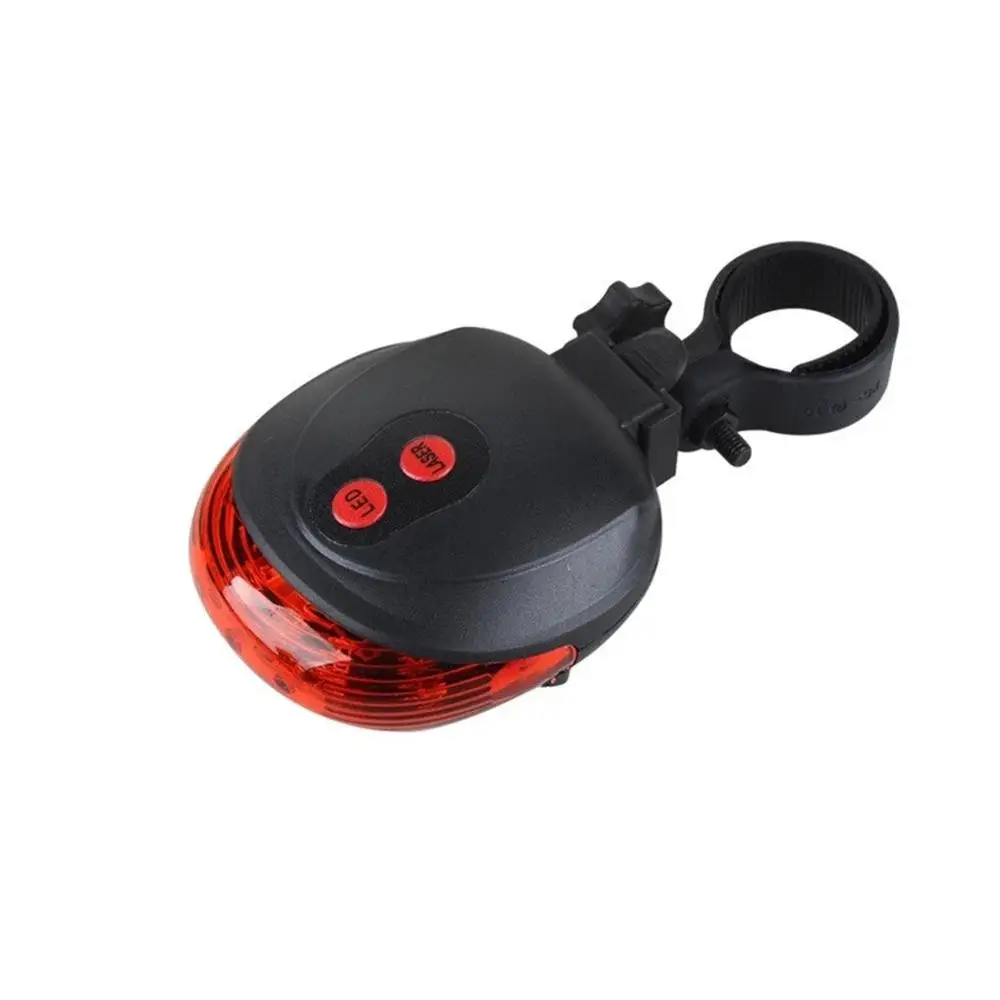 Bicycle LED Tail Light Safety Warning Light 5 LED Night 2 Lasers Mountain Bike Rear Light Lamp Bycicle Light
Bicycle LED Tail Light Safety Warning Light 5 LED Night 2 Lasers Mountain Bike Rear Light Lamp Bycicle Light