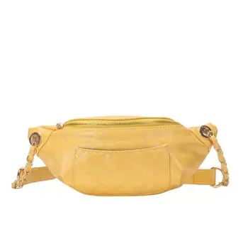 BANGE Women Sewing Plaid Waist Bag Girls Solid Chains Patch PU Shoulder Strap Fanny Pack Chest Packs For Women Bags heuptasje
BANGE Women Sewing Plaid Waist Bag Girls Solid Chains Patch PU Shoulder Strap Fanny Pack Chest Packs For Women Bags heuptasje
